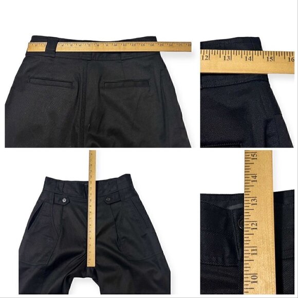 Nili Lotan Hannah Black high-rise cropped pants, Size 6 - Picture 16 of 16